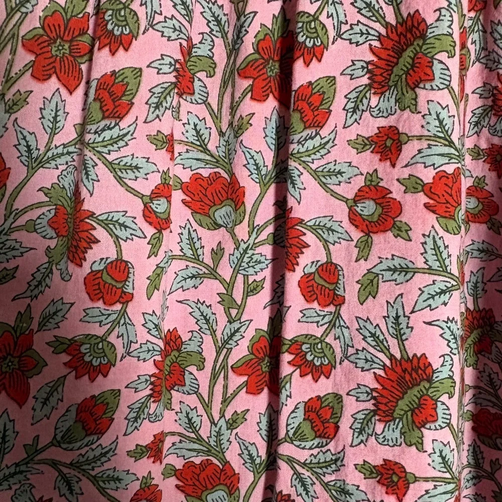 Anthropologie DRA Los Angeles Matilda Midi Women’s SZ M Floral Print Dress - Picture 4 of 8